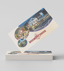 Hotel Zur Post Altenahr Visitenkarten